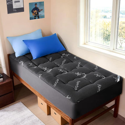 Bamboo Cooling Luxury Mattress Topper