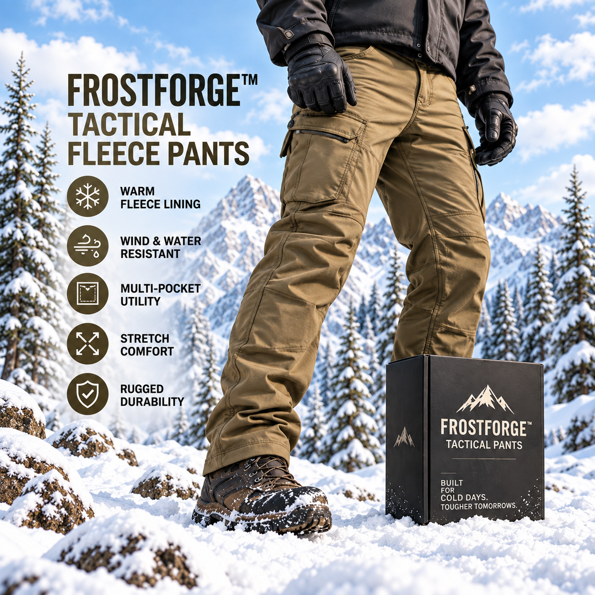 FrostForge™ Tactical Fleece Pants