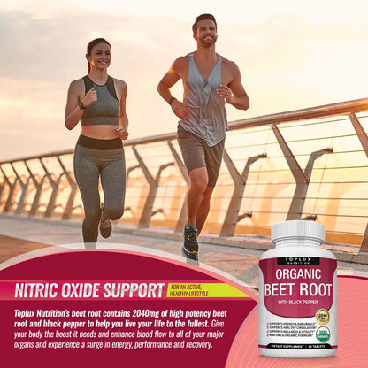 Organic Beetroot Capsules To Support Circulation And Vitality*