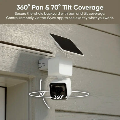 Battery Solar Security Camera - 2K HD