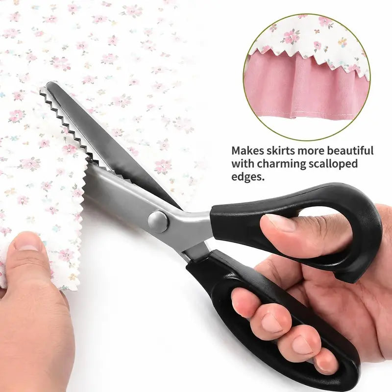 Stainless Steel Zig Zag Scissors